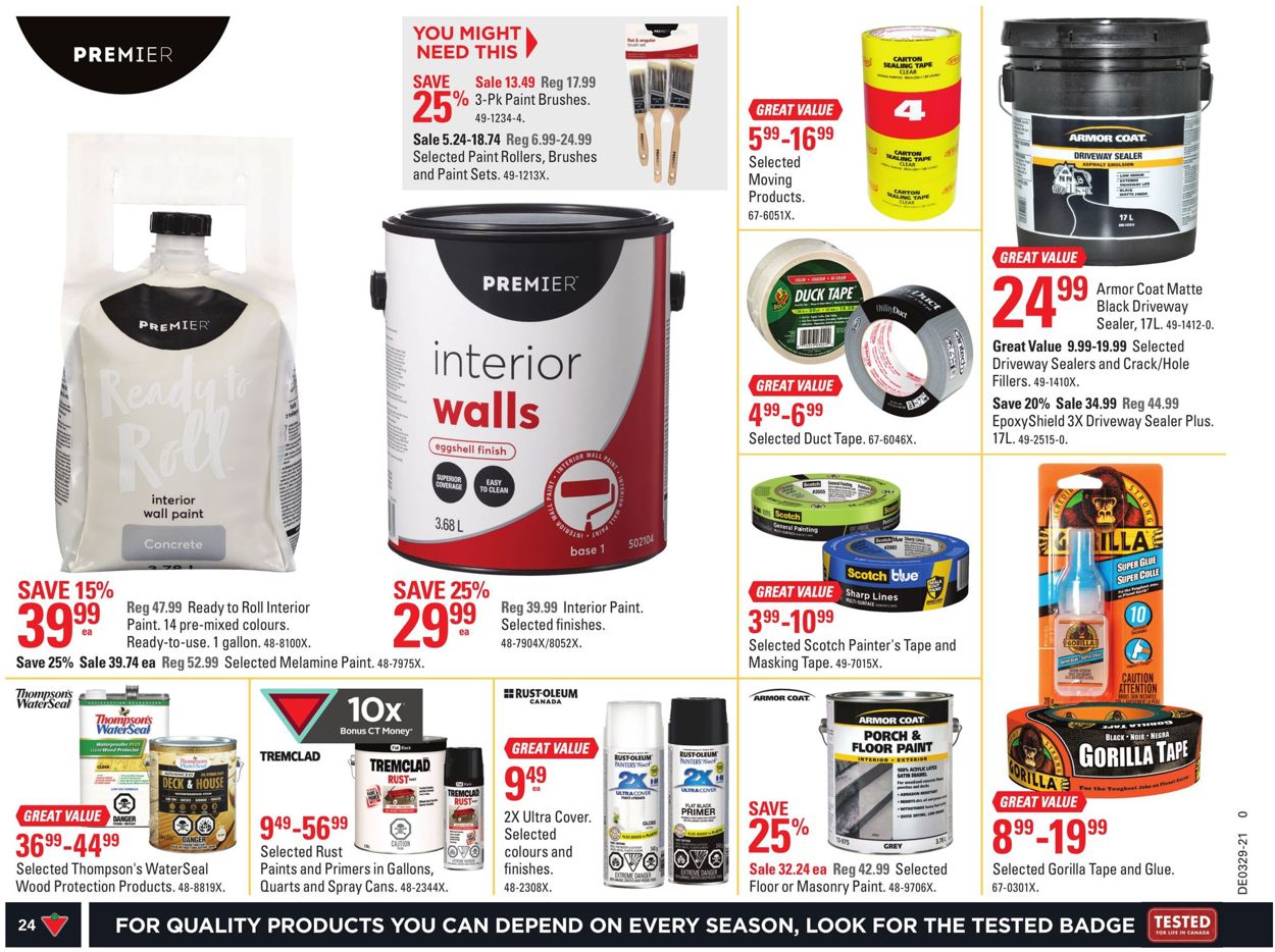 Canadian Tire Flyer from 07/16/2021