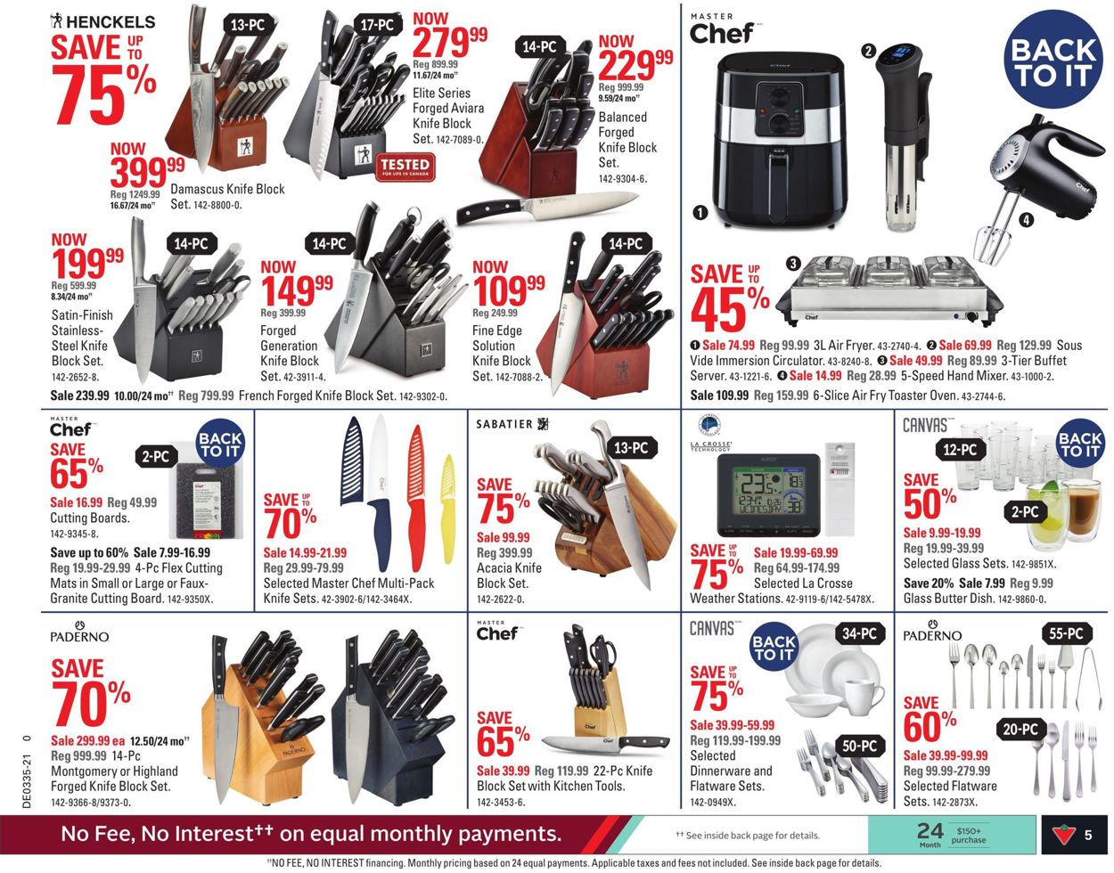Canadian Tire Flyer from 08/26/2021