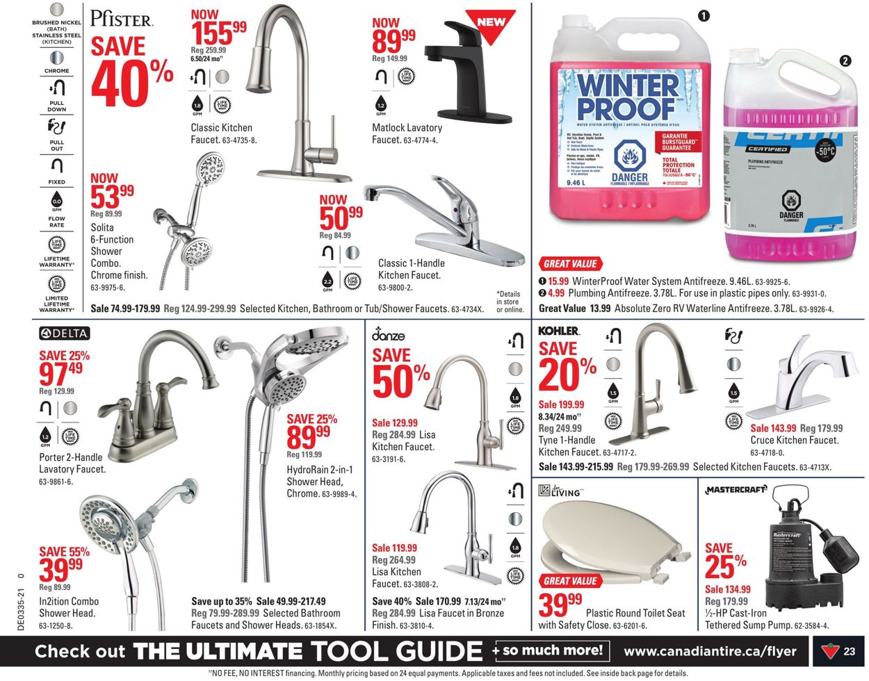 Canadian Tire Flyer from 08/26/2021