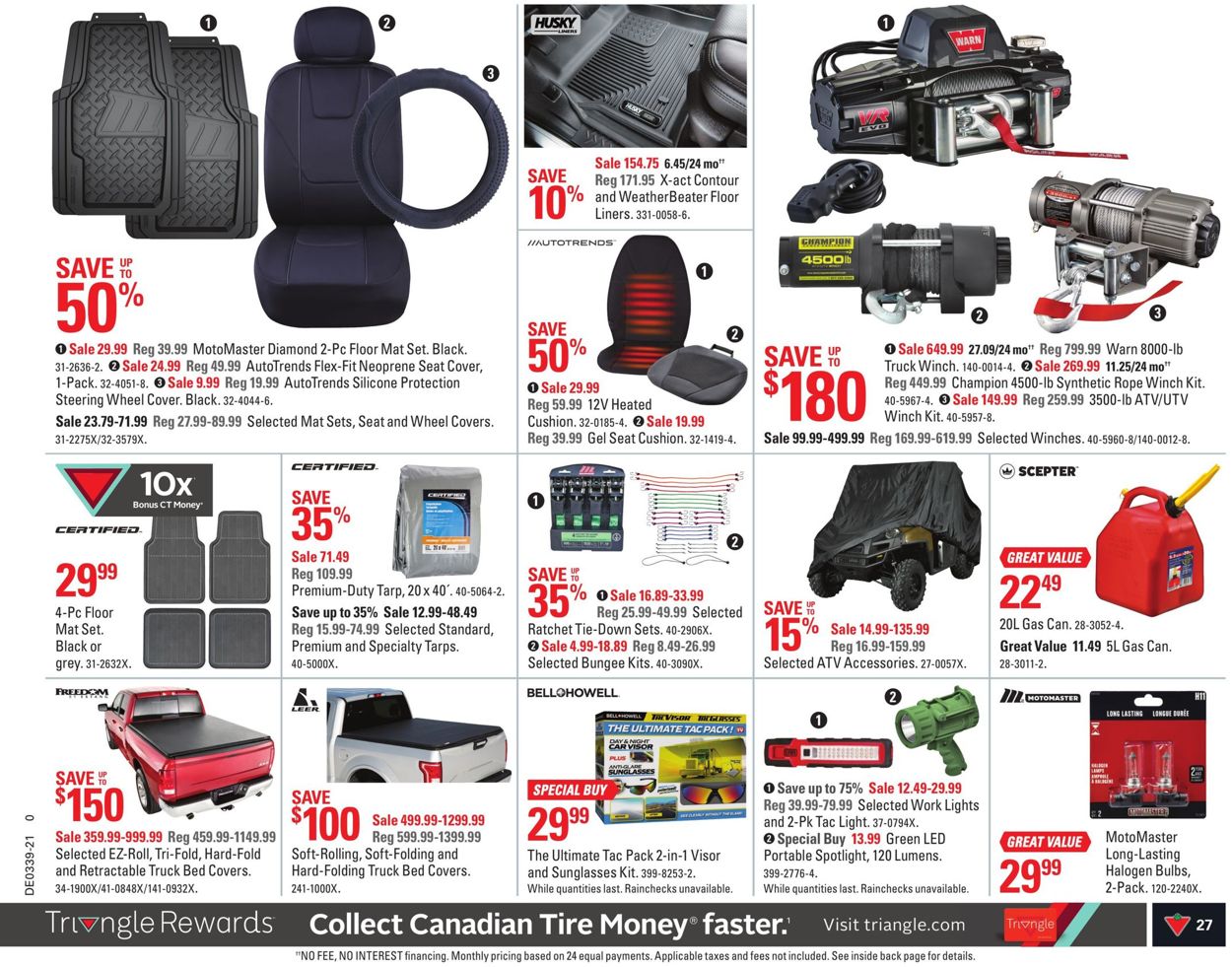 Canadian Tire Flyer from 09/23/2021