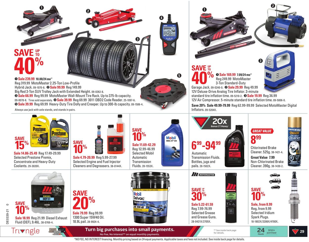 Canadian Tire Flyer from 09/23/2021