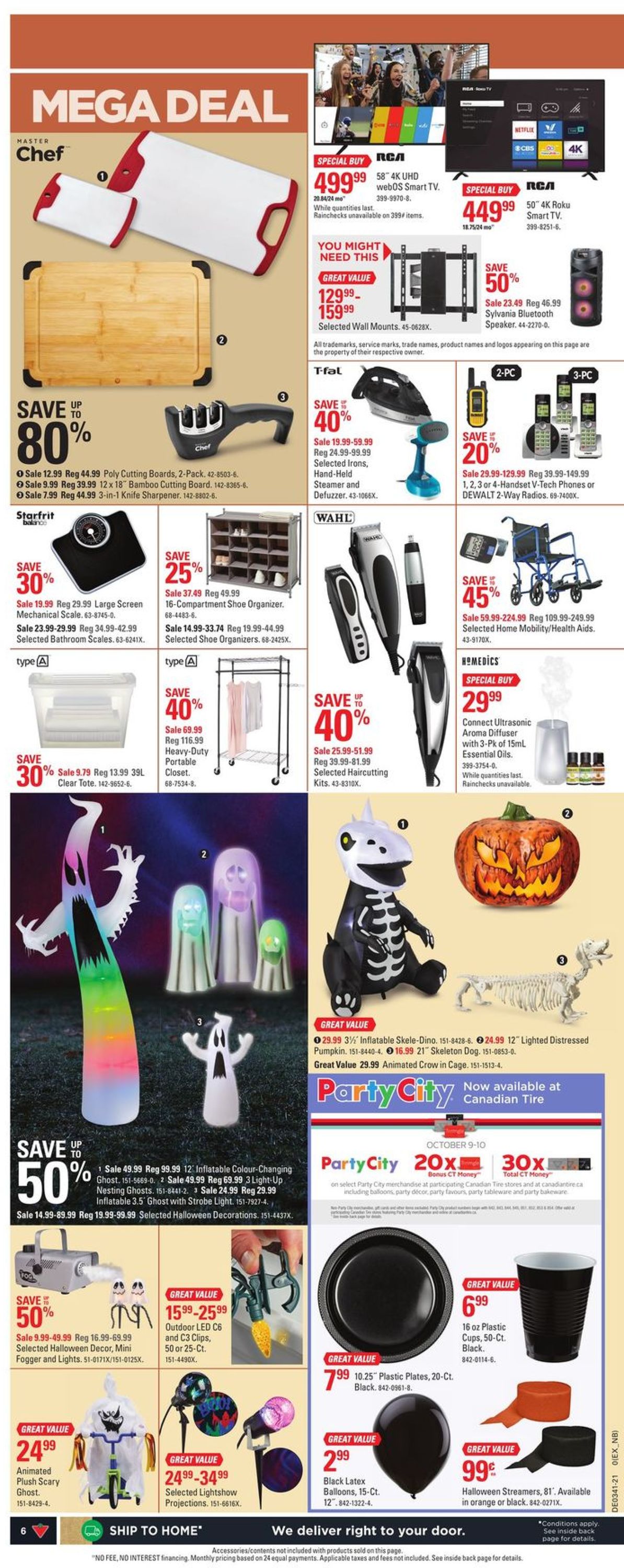 Canadian Tire Flyer from 10/07/2021