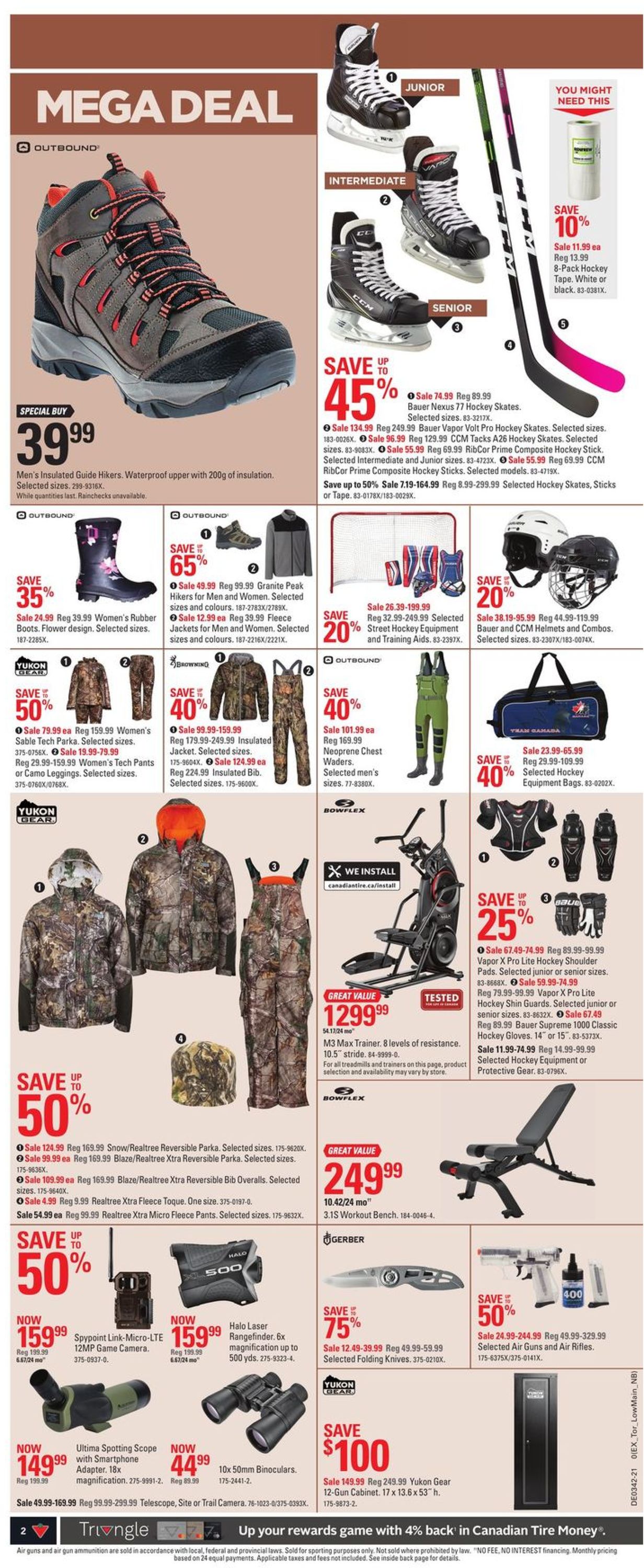 Canadian Tire Flyer from 10/14/2021