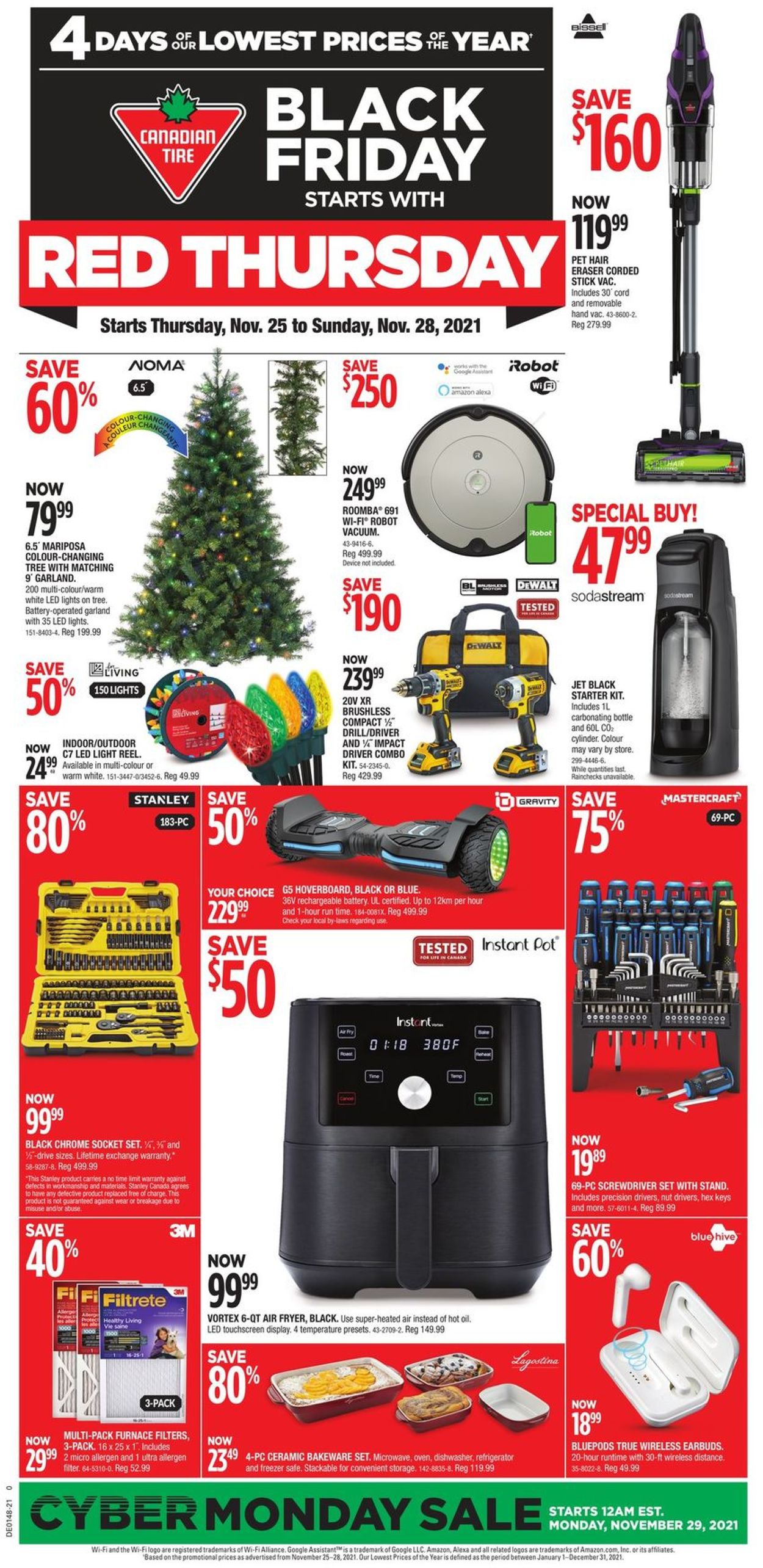 Canadian Tire Flyer from 11/25/2021