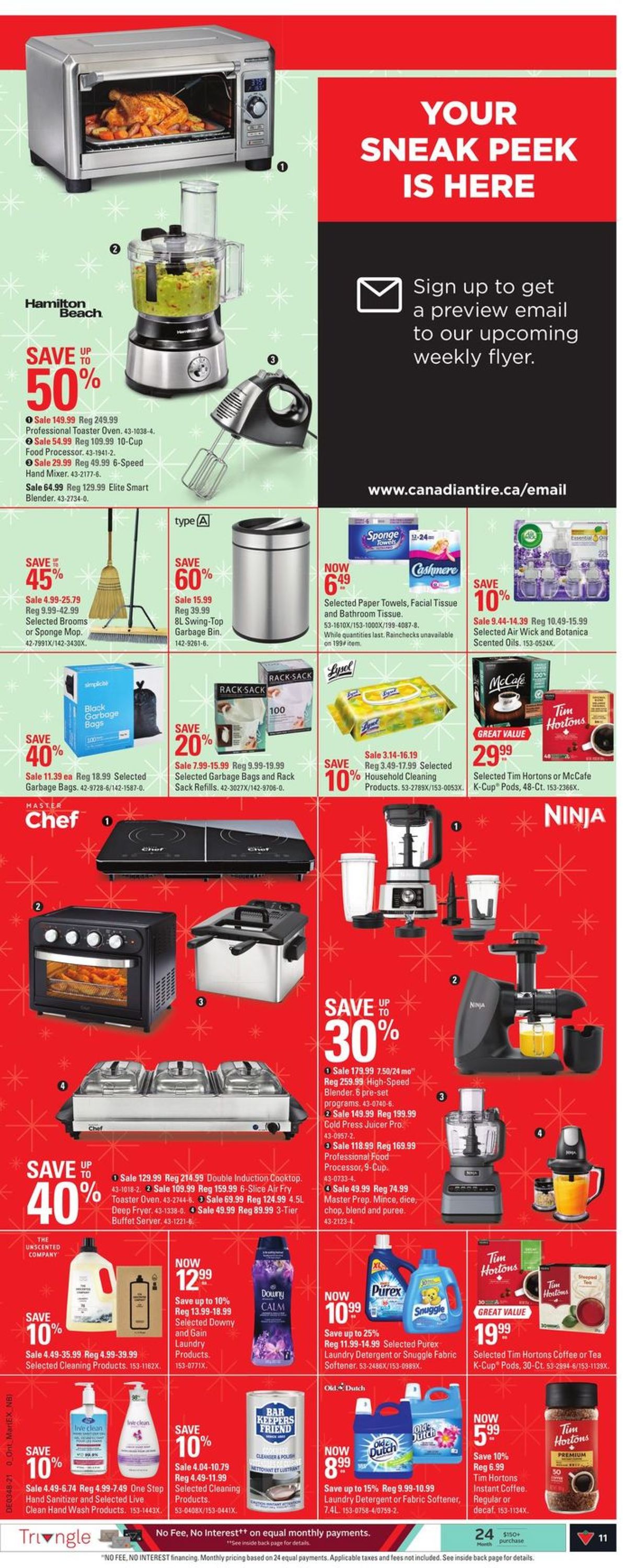 Canadian Tire Flyer from 11/25/2021