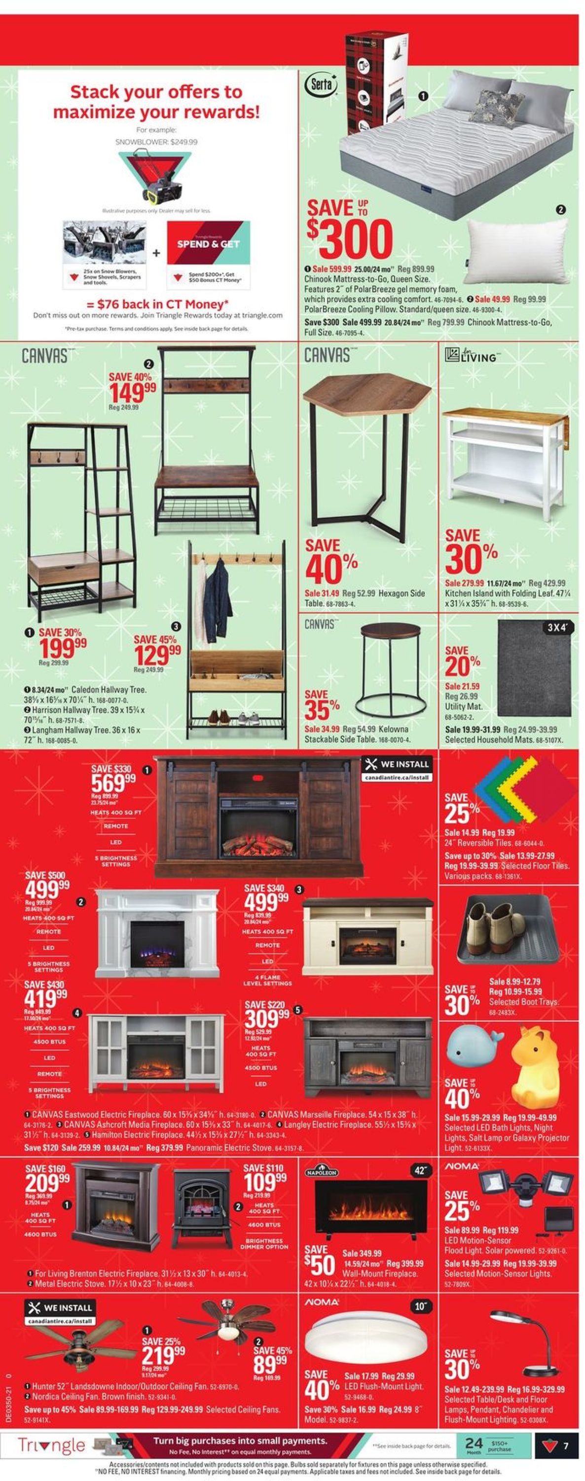Canadian Tire Flyer from 12/09/2021