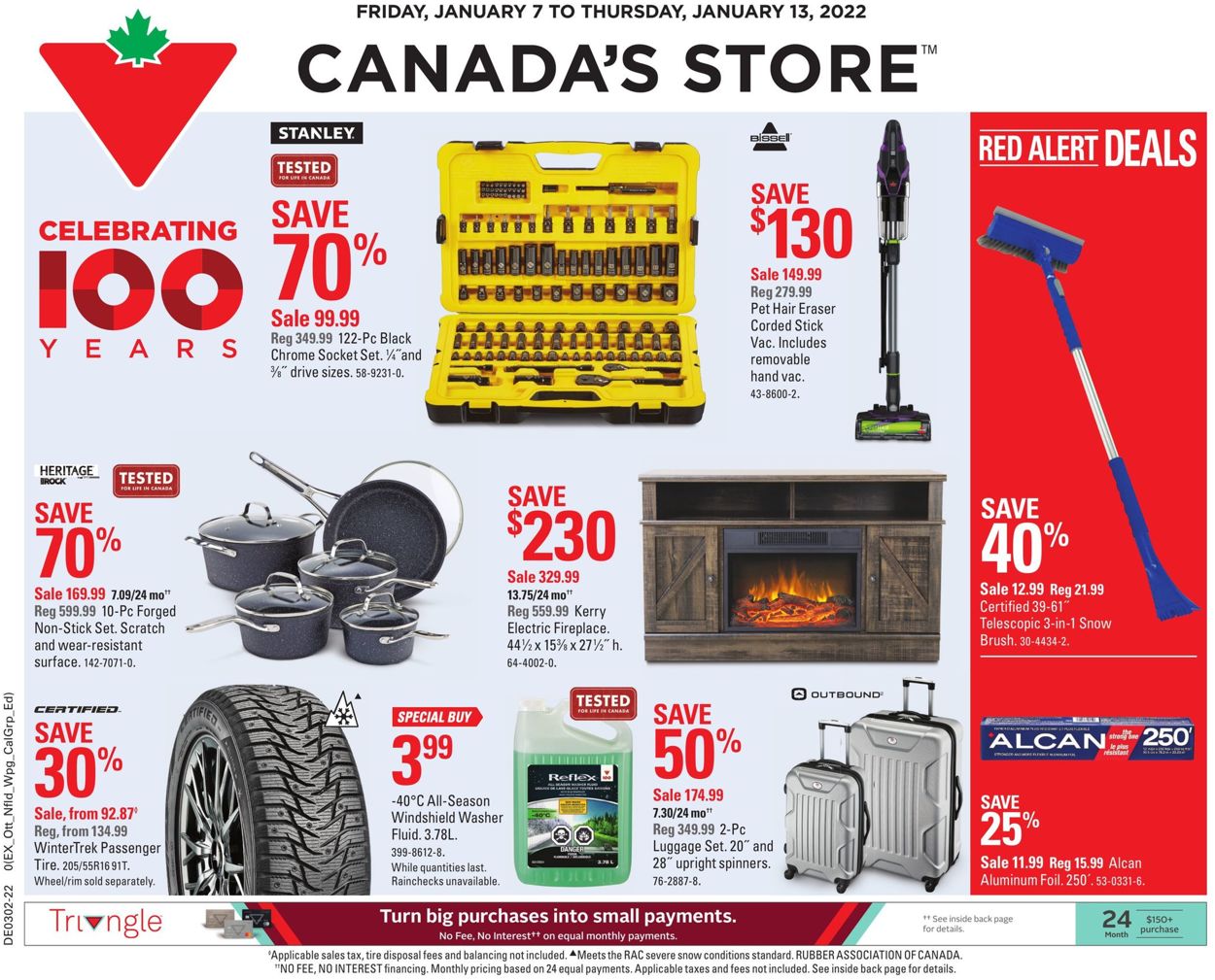 Canadian Tire Flyer from 01/07/2022