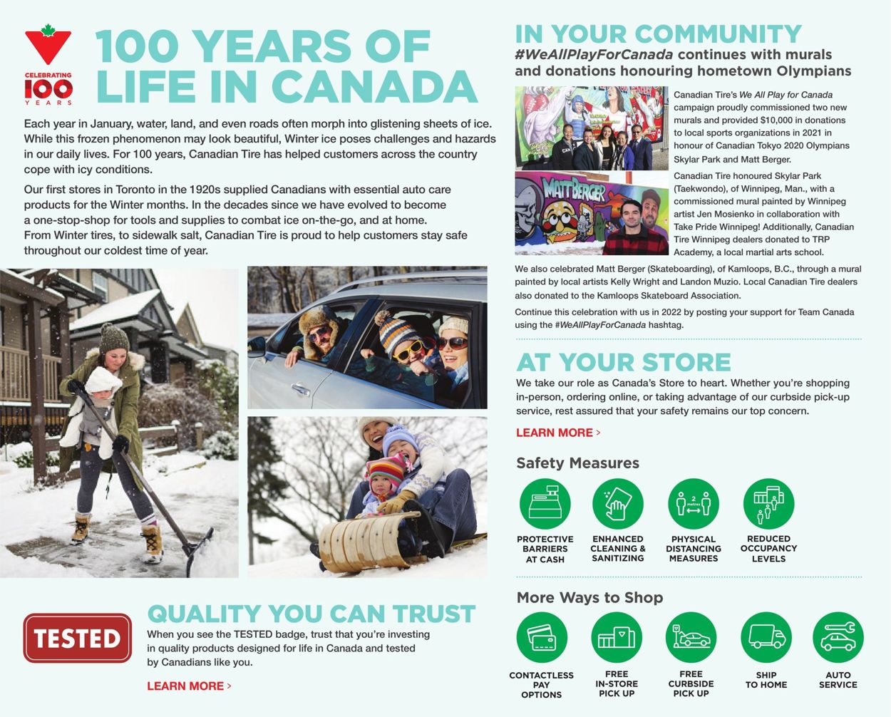 Canadian Tire Flyer from 01/20/2022