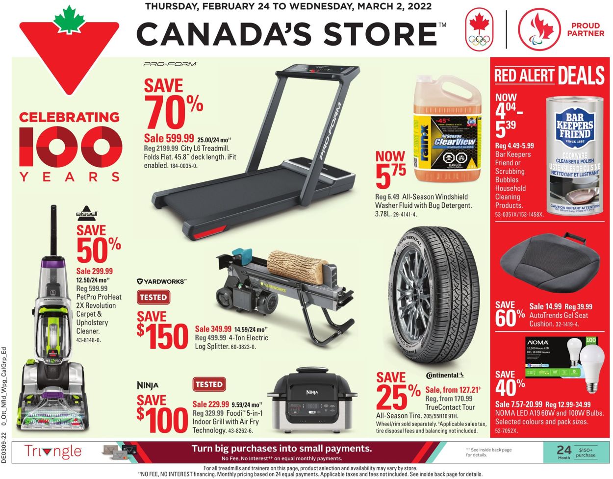 Canadian Tire Flyer from 02/24/2022