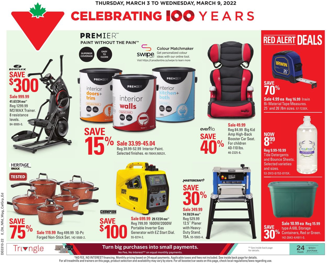 Canadian Tire Flyer from 03/03/2022