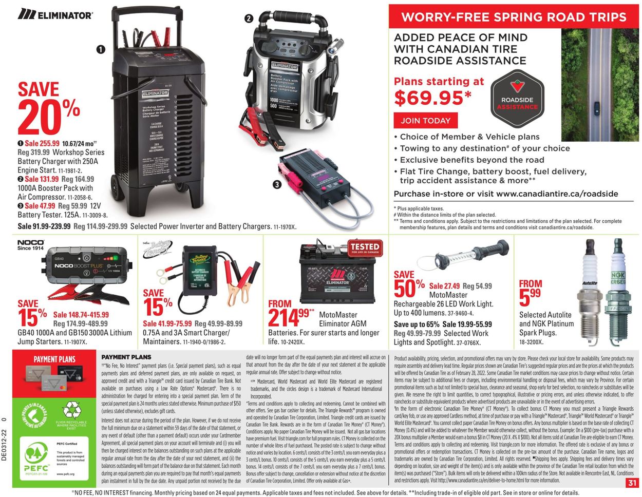 Canadian Tire Flyer from 03/18/2022