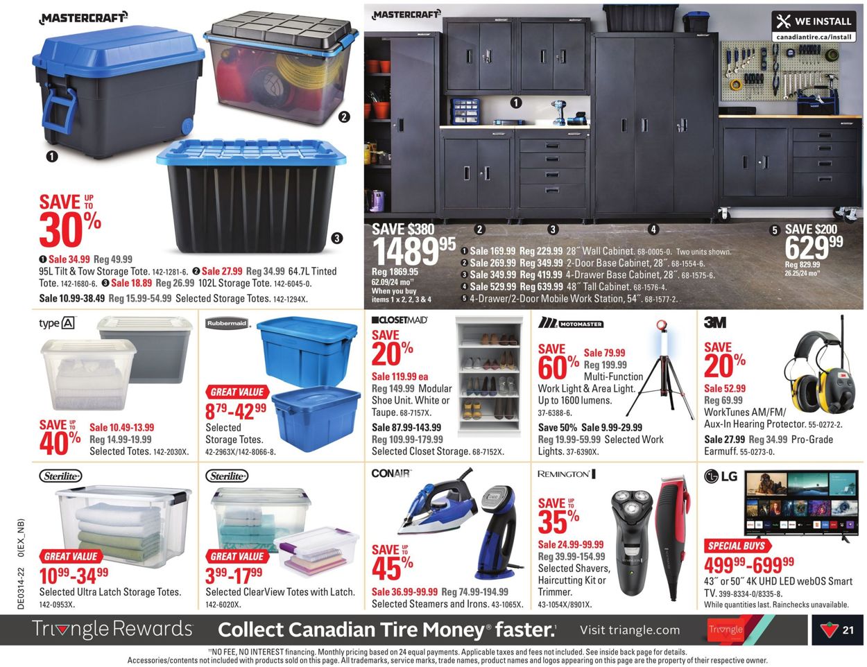 Canadian Tire Flyer from 03/31/2022