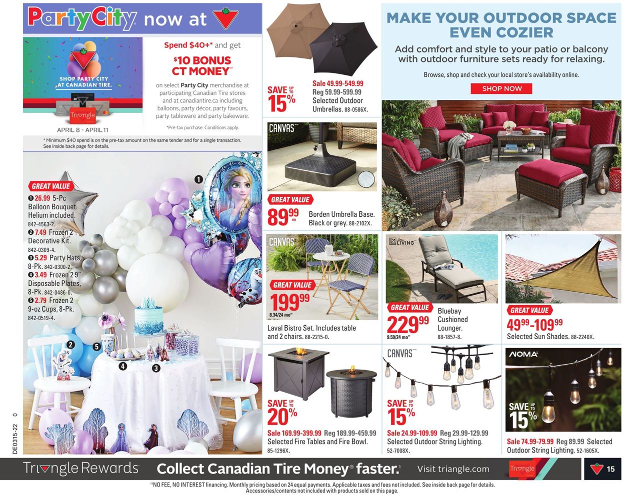 Canadian Tire Flyer from 04/07/2022