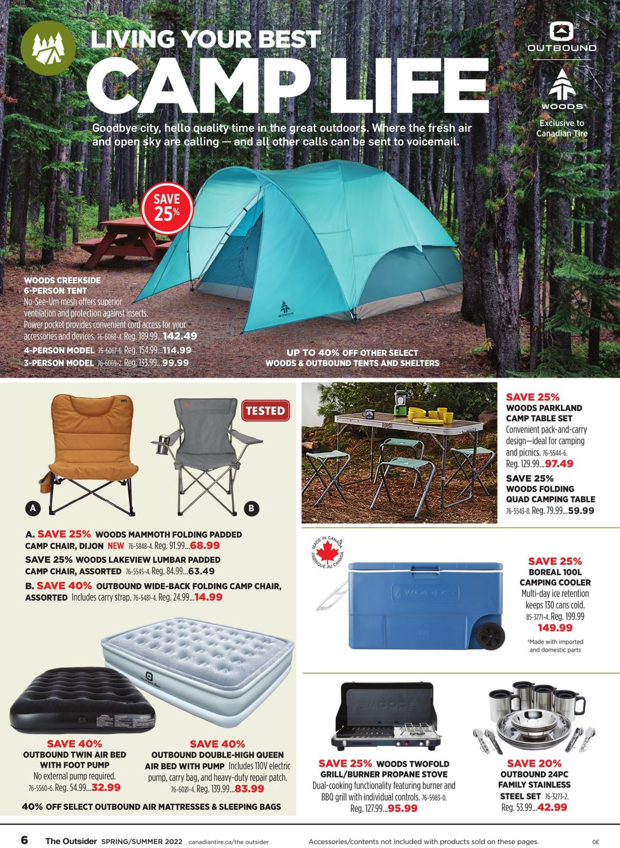 Canadian Tire Flyer from 04/22/2022
