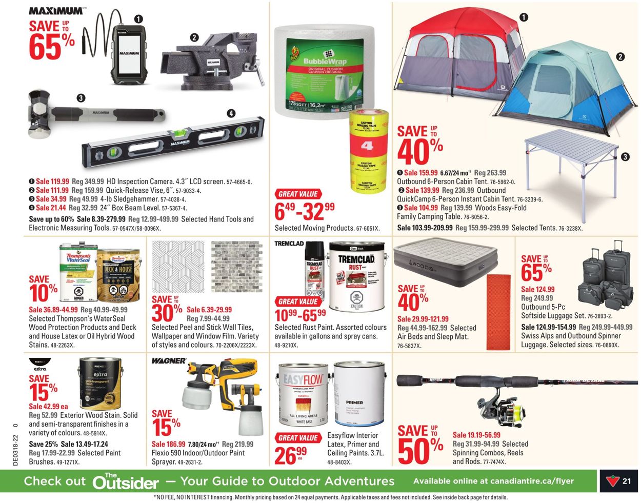 Canadian Tire Flyer from 04/29/2022
