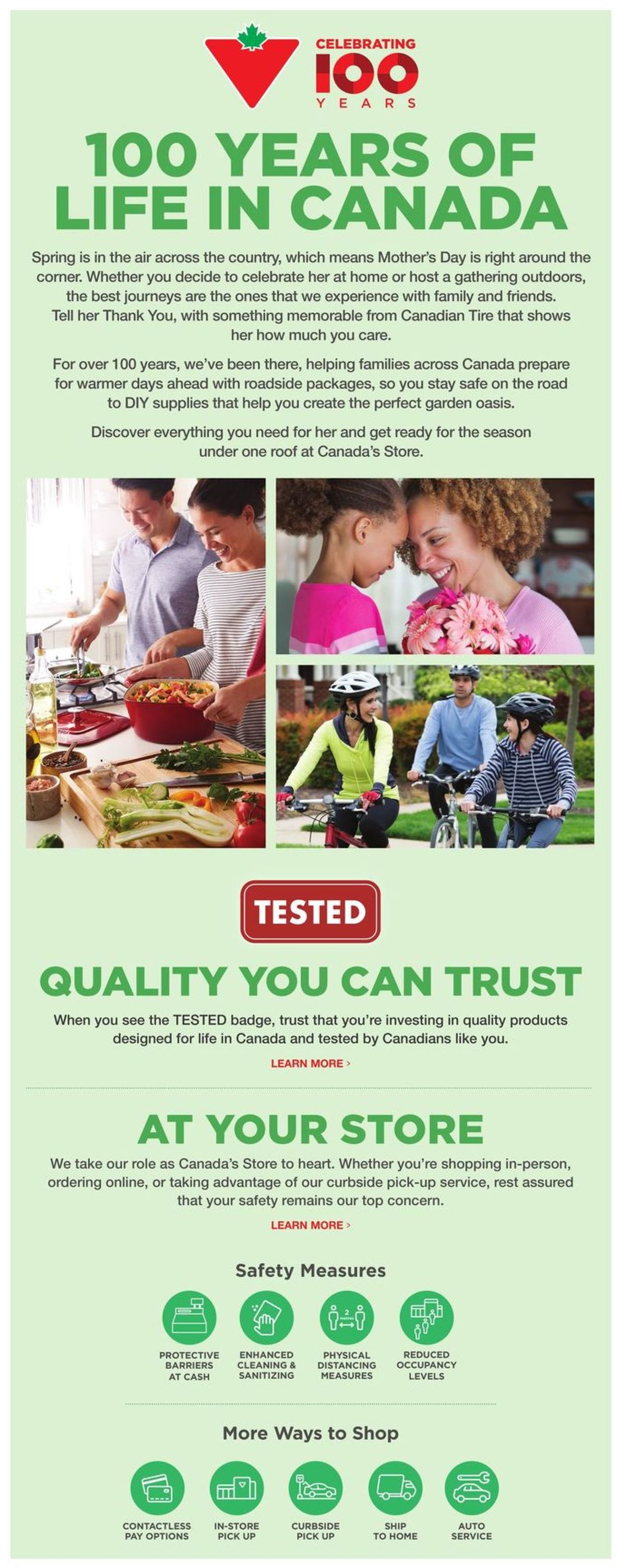 Canadian Tire Flyer from 05/05/2022