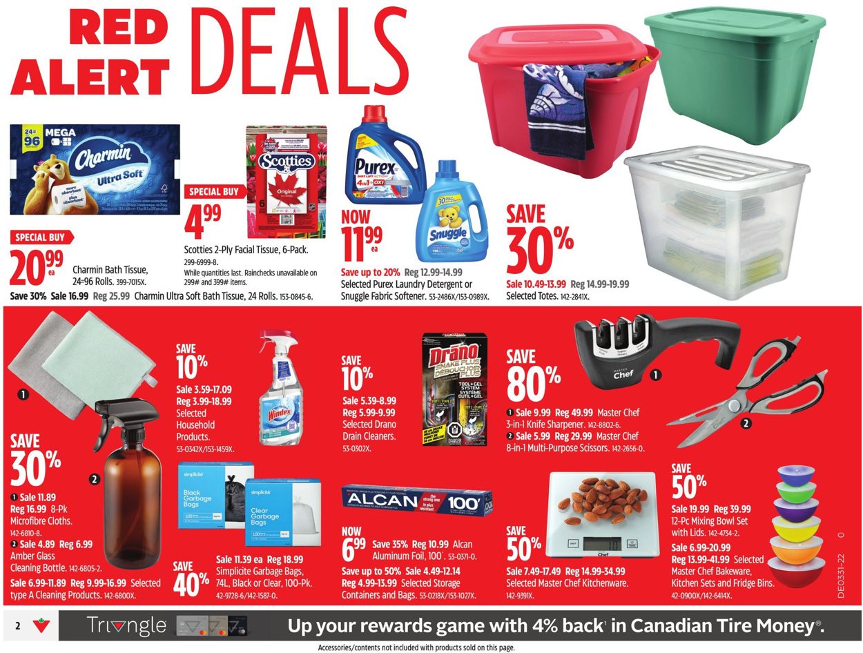 Canadian Tire Flyer from 07/28/2022