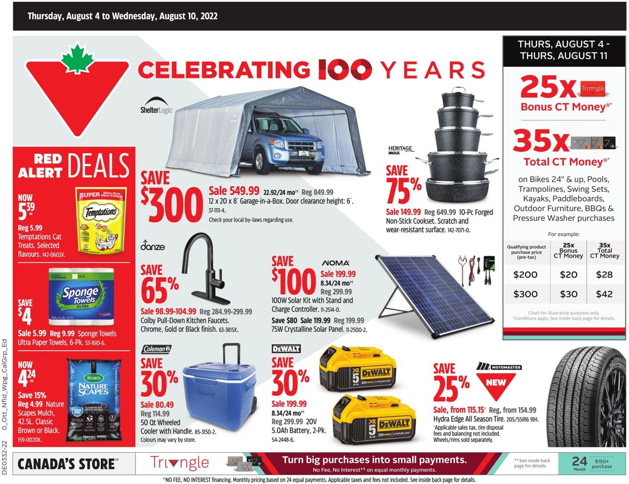 Canadian Tire Flyer from 08/04/2022