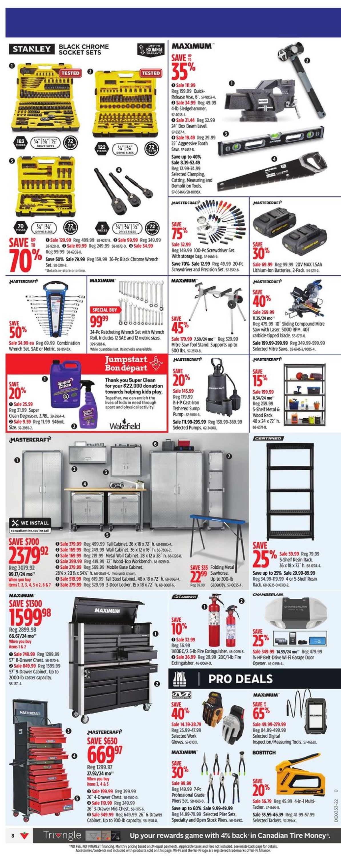 Canadian Tire Flyer from 08/11/2022