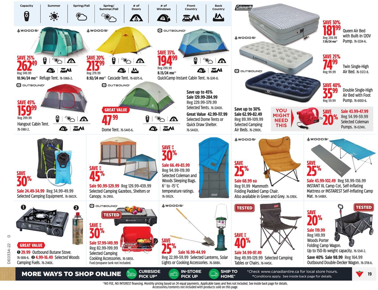 Canadian Tire Flyer from 08/18/2022