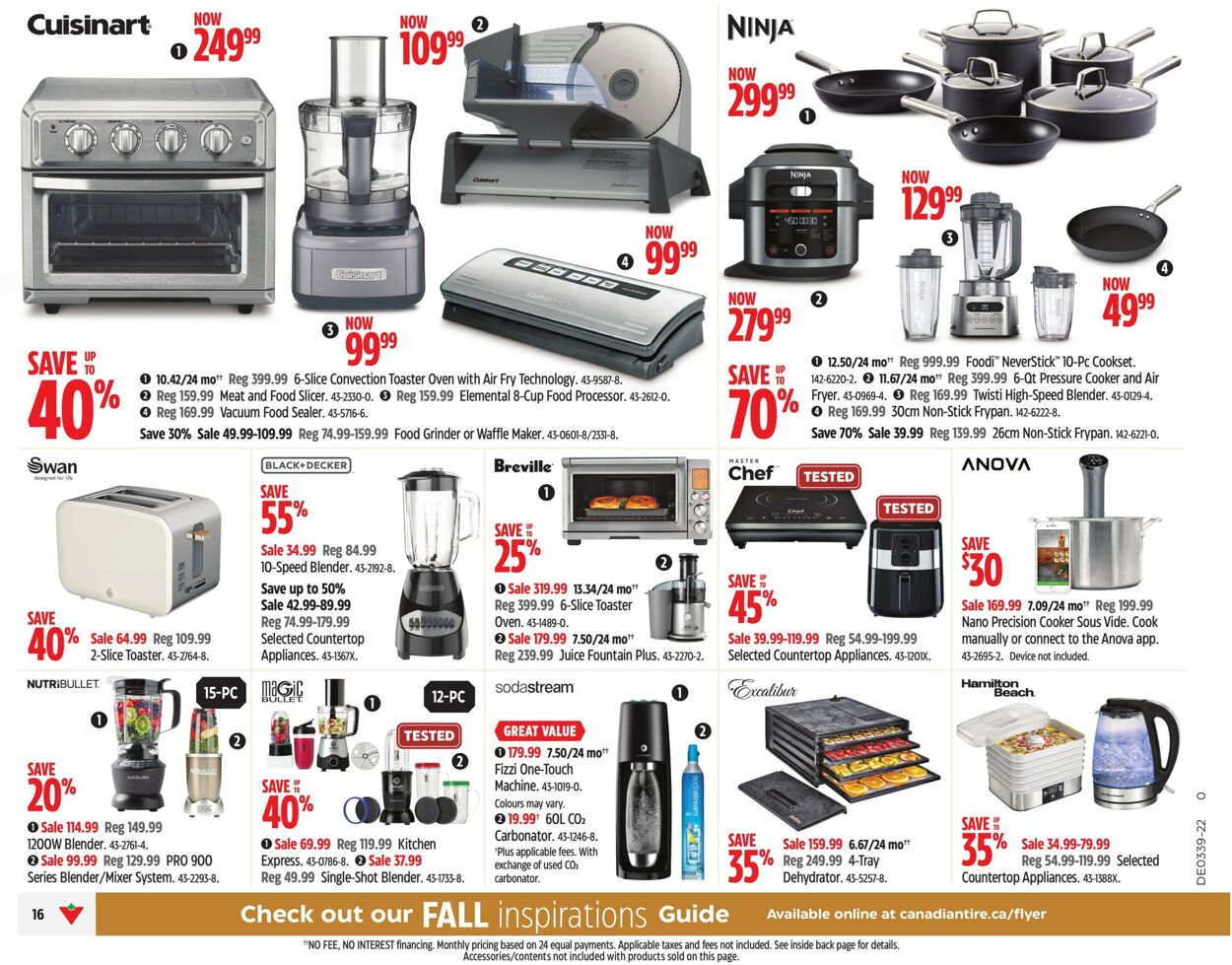 Canadian Tire Flyer from 09/22/2022