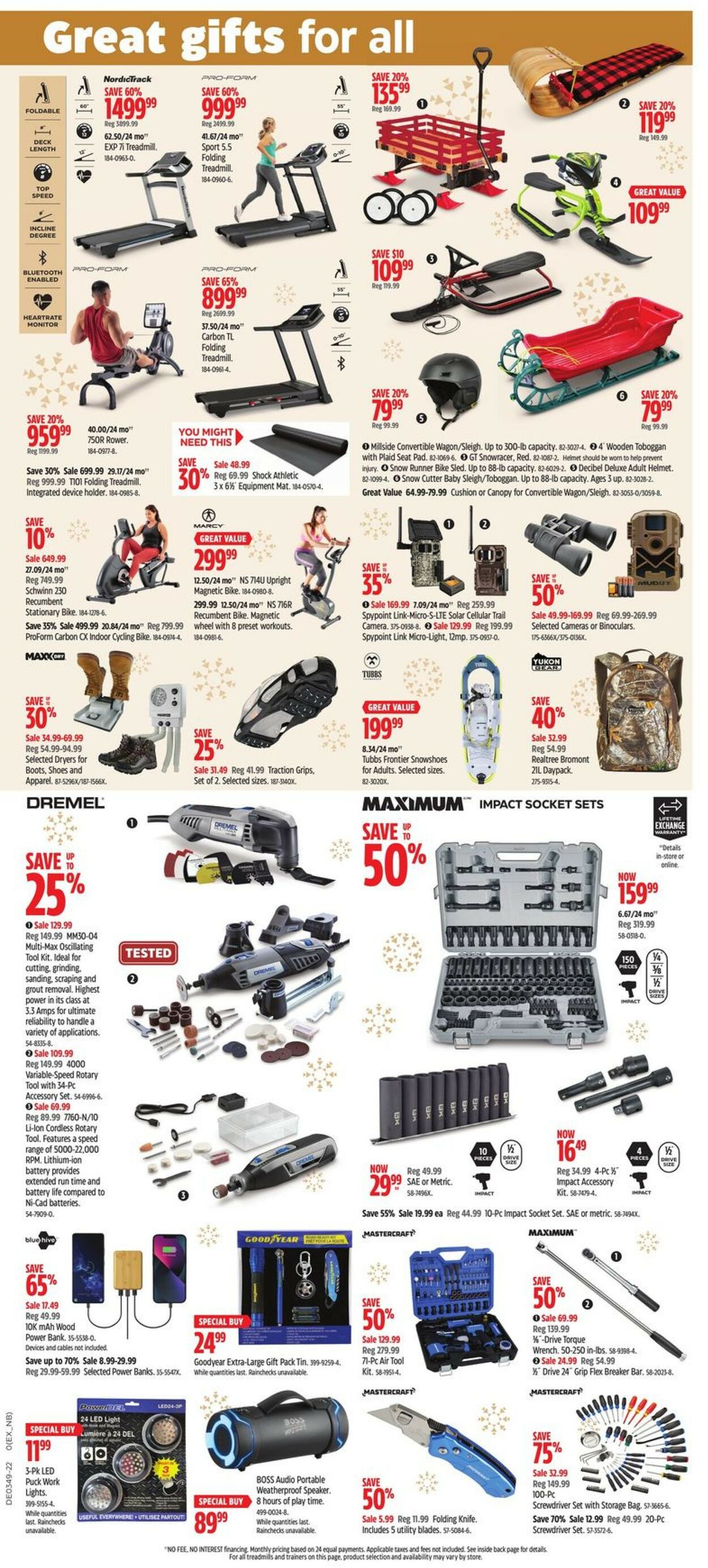 Canadian Tire Flyer from 12/01/2022