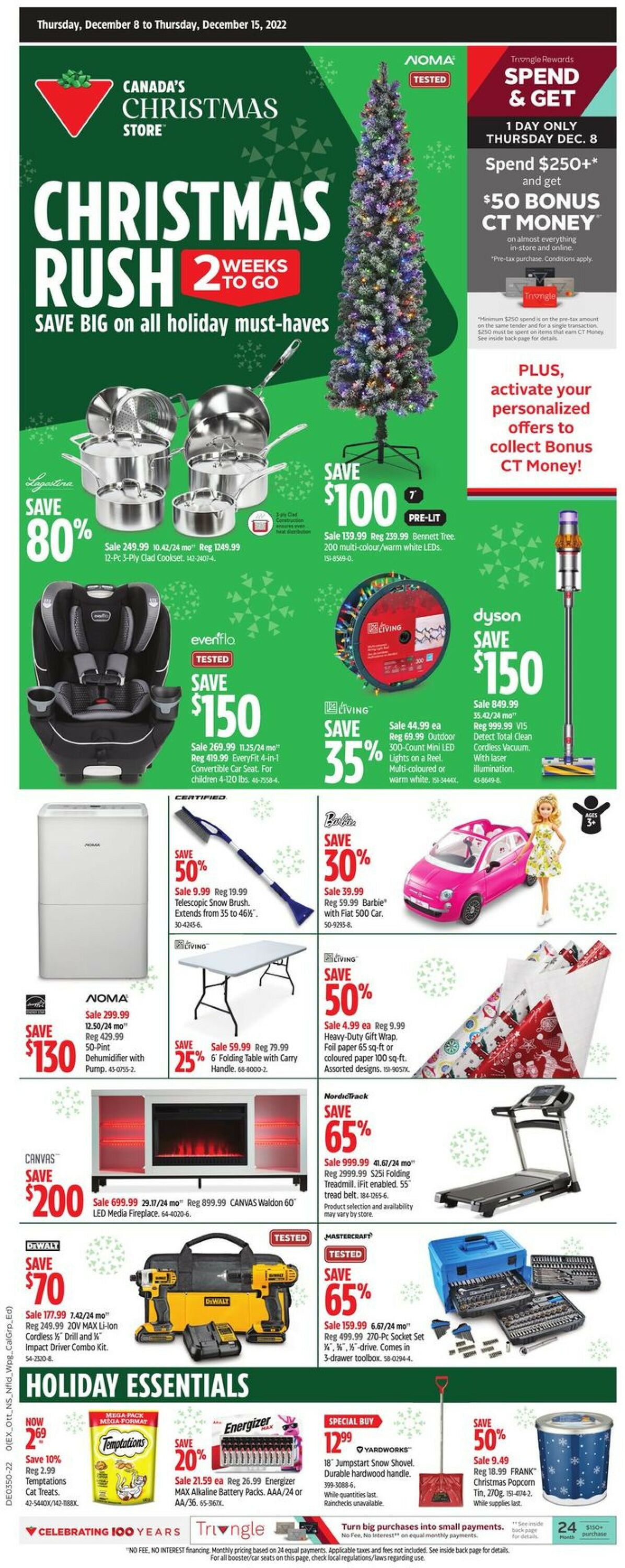 Canadian Tire Current flyer 12/08 - 12/15/2022