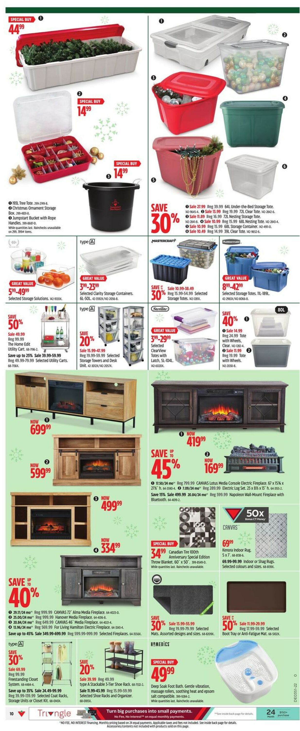 Canadian Tire Flyer from 12/15/2022