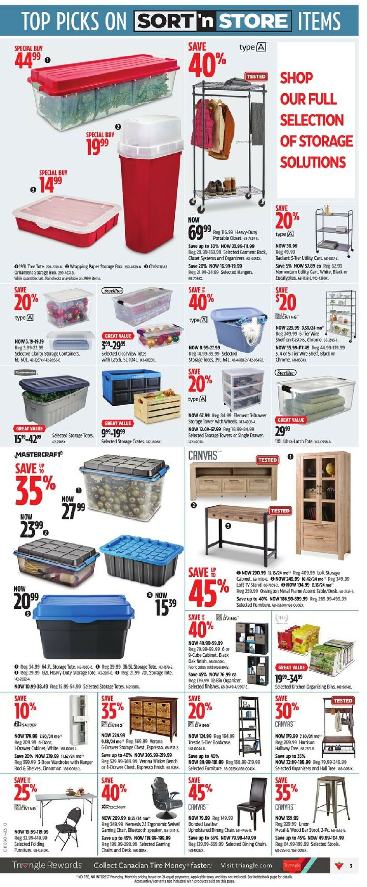 Canadian Tire Flyer from 12/29/2022