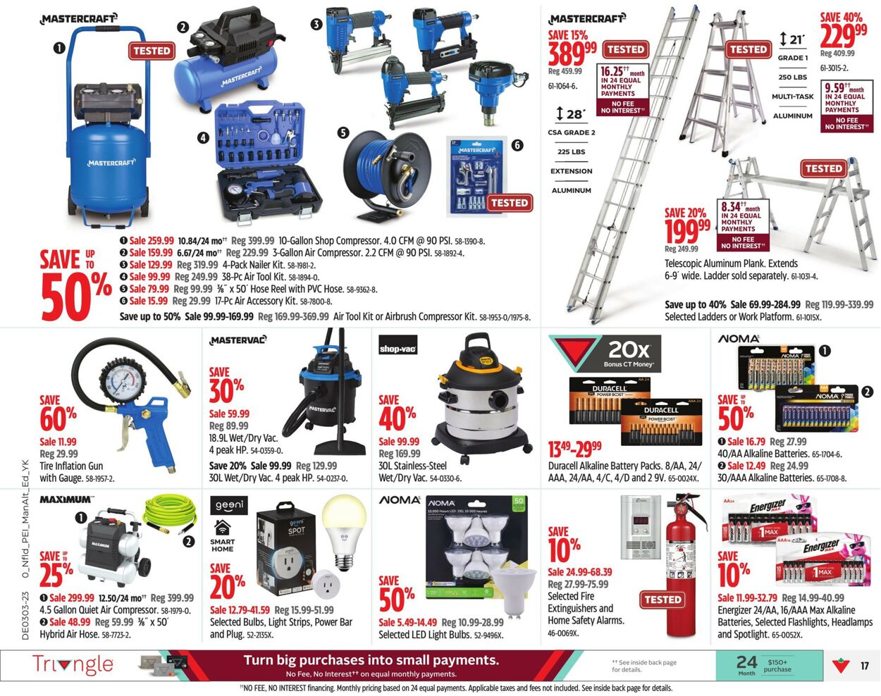 Canadian Tire Flyer from 01/12/2023