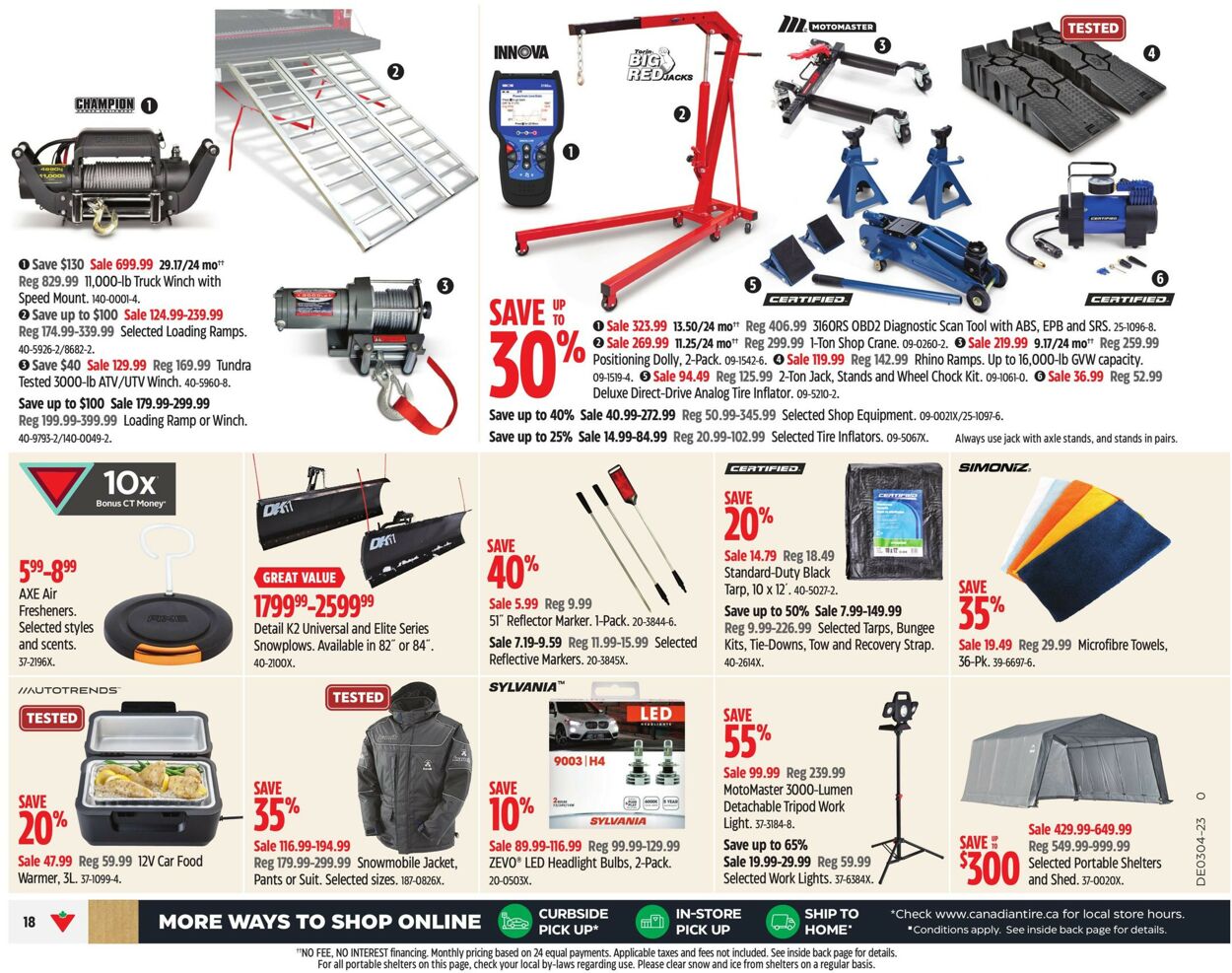 Canadian Tire Flyer from 01/19/2023