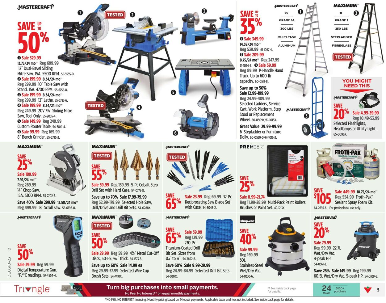Canadian Tire Flyer from 03/02/2023