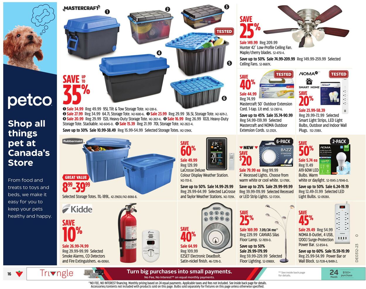 Canadian Tire Flyer from 03/16/2023
