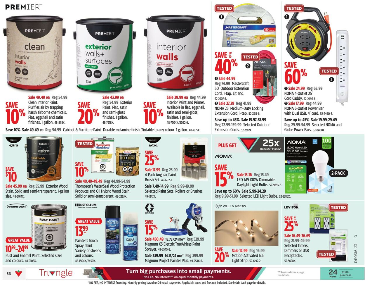 Canadian Tire Flyer from 04/13/2023