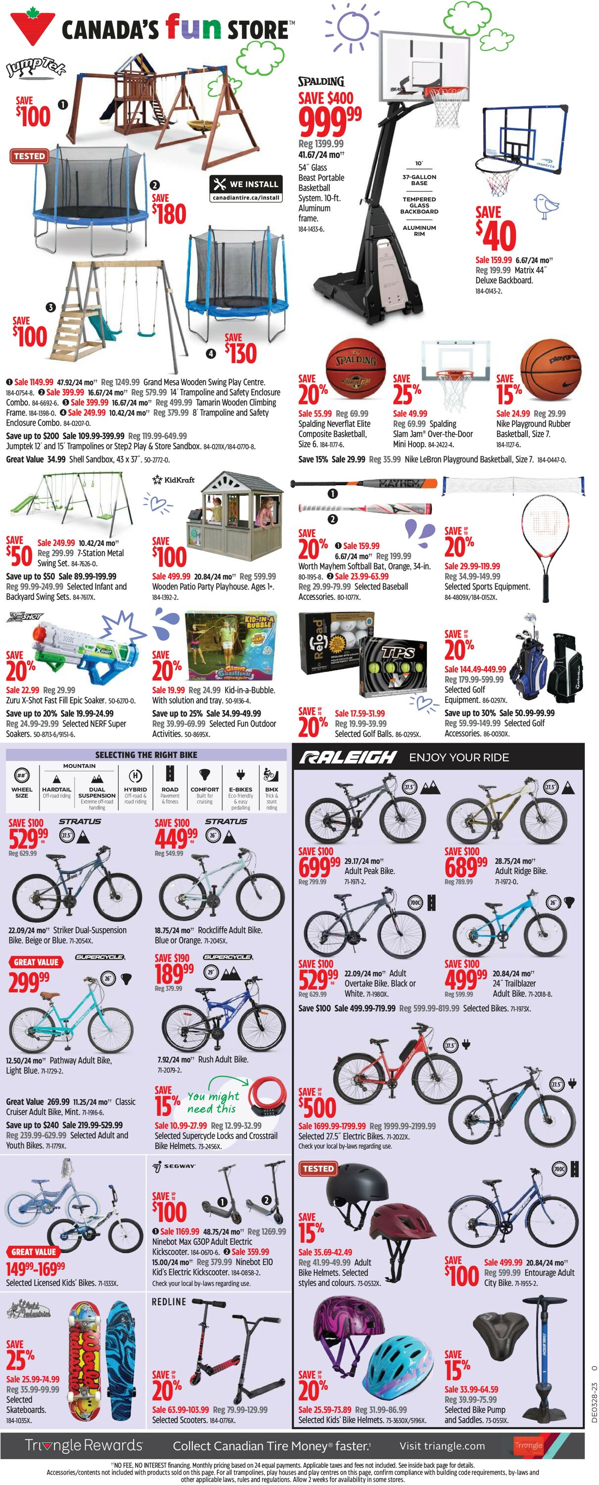 Canadian Tire Flyer from 07/06/2023