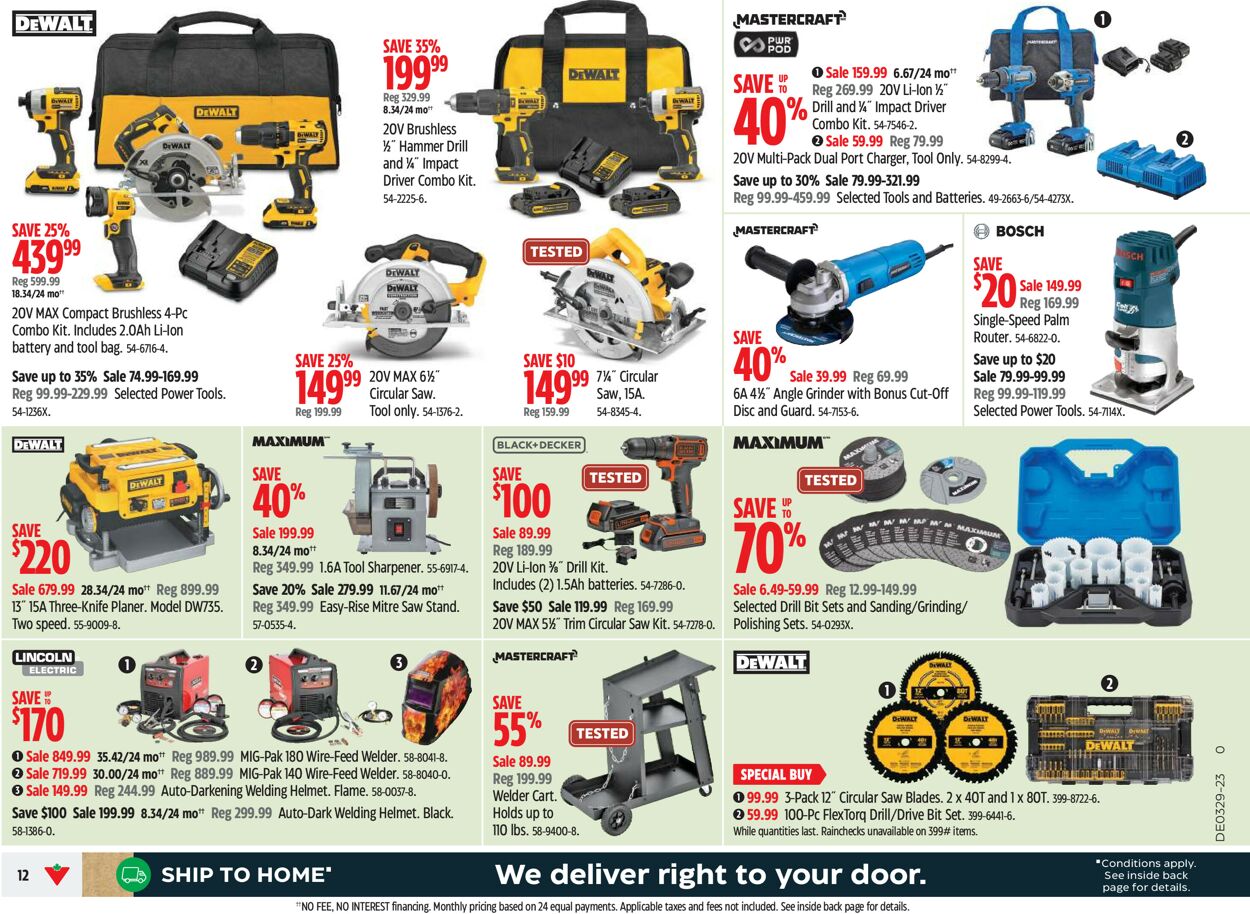 Canadian Tire Flyer from 07/13/2023