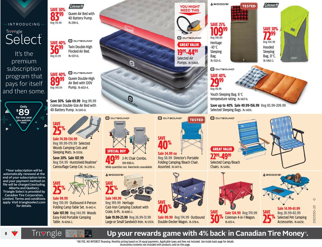 Canadian Tire Flyer from 07/20/2023
