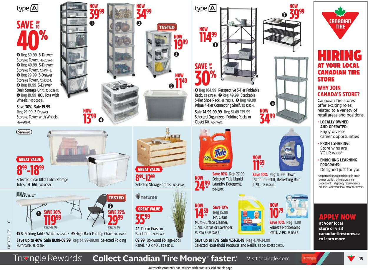 Canadian Tire Flyer from 07/27/2023