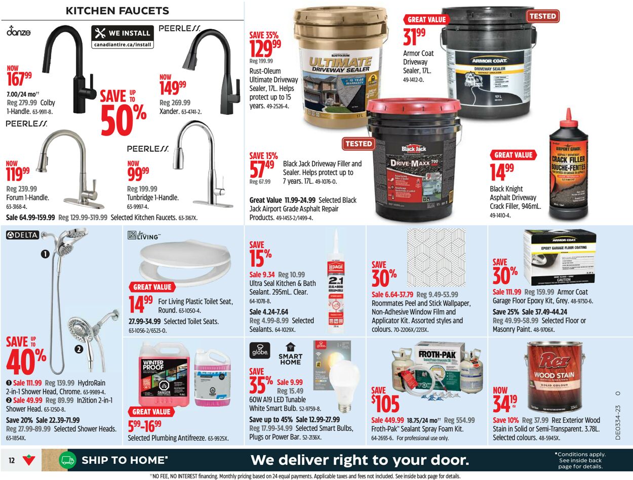 Canadian Tire Flyer from 08/17/2023