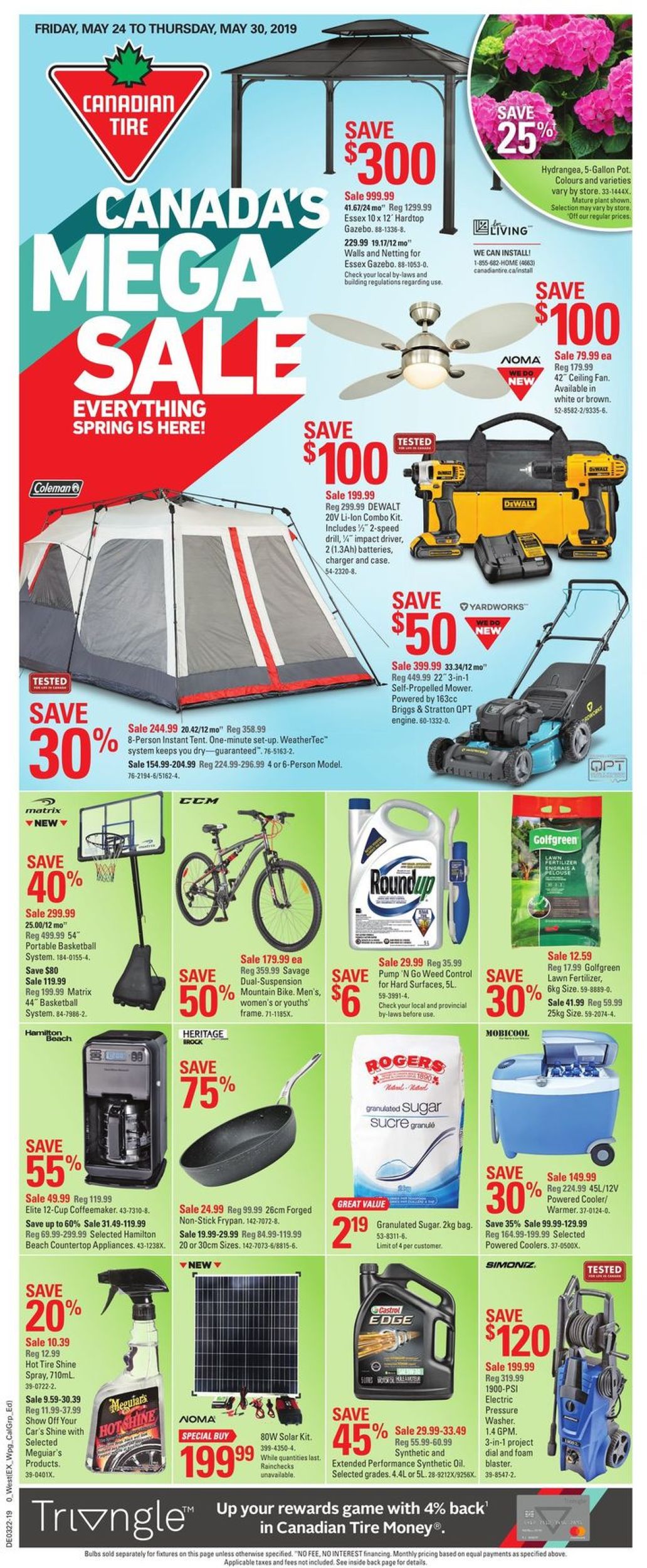 Canadian Tire Flyer from 05/24/2019