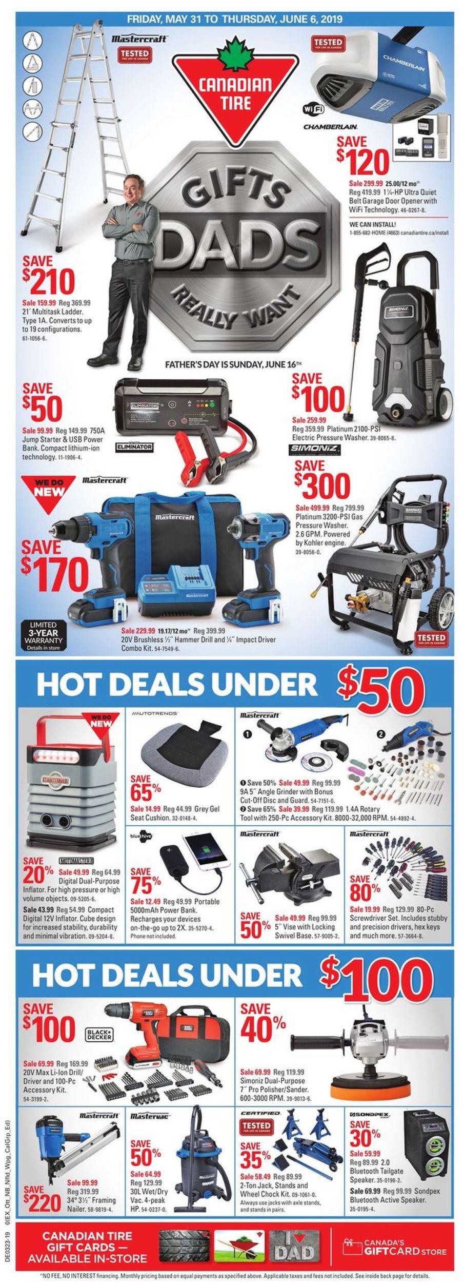 Canadian Tire Flyer from 05/31/2019