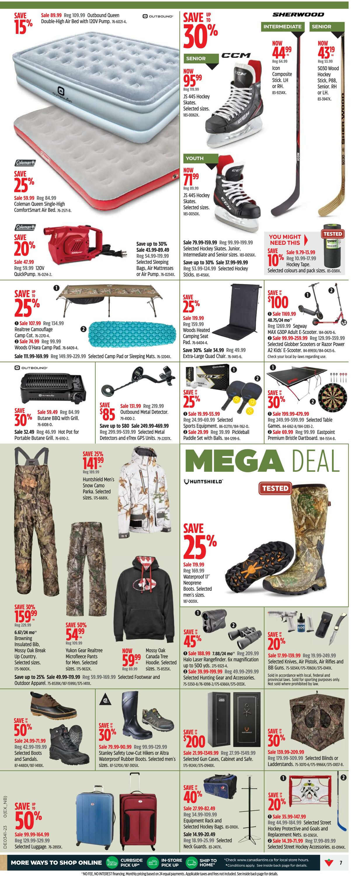 Canadian Tire Flyer from 10/05/2023