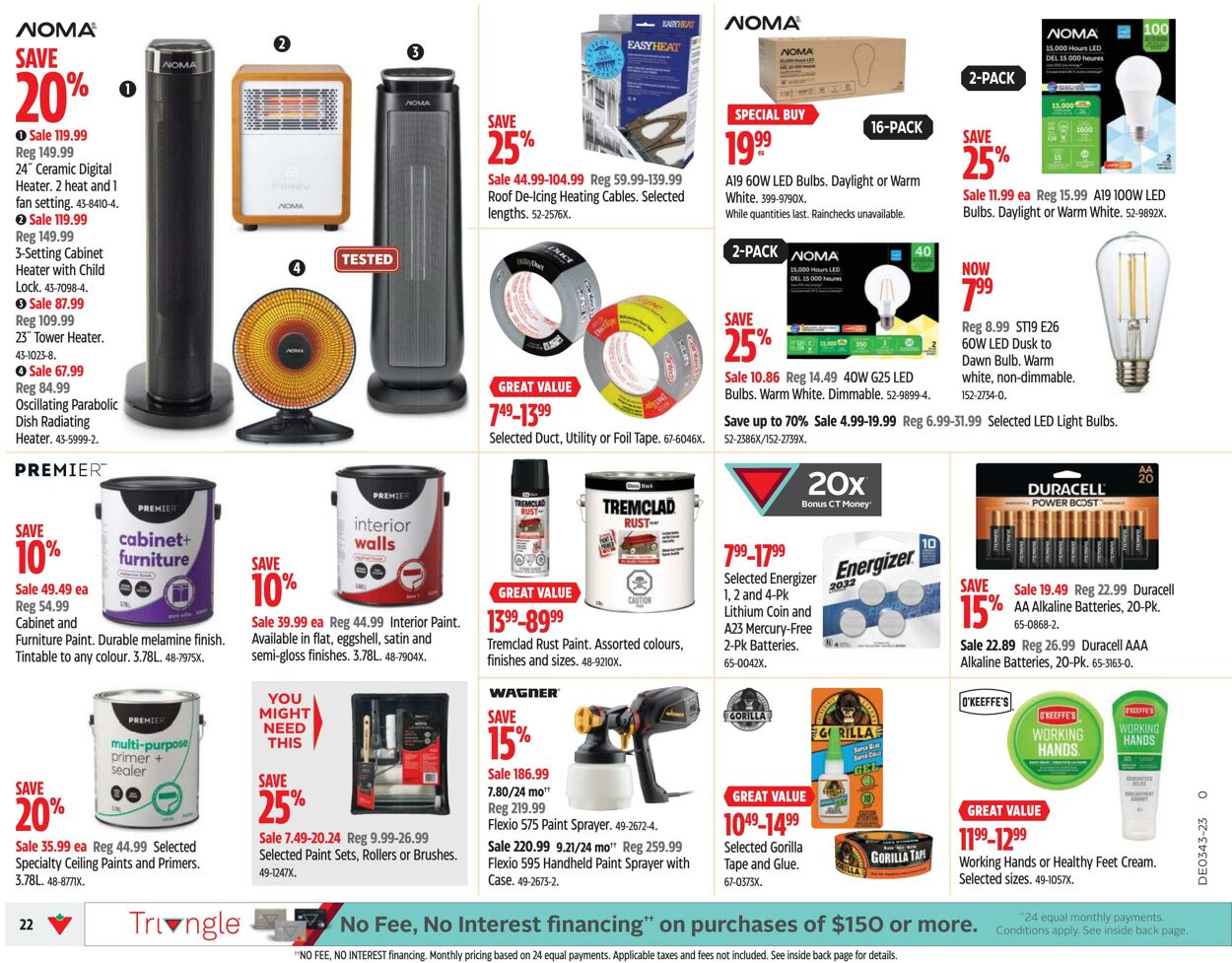 Canadian Tire Flyer from 10/19/2023