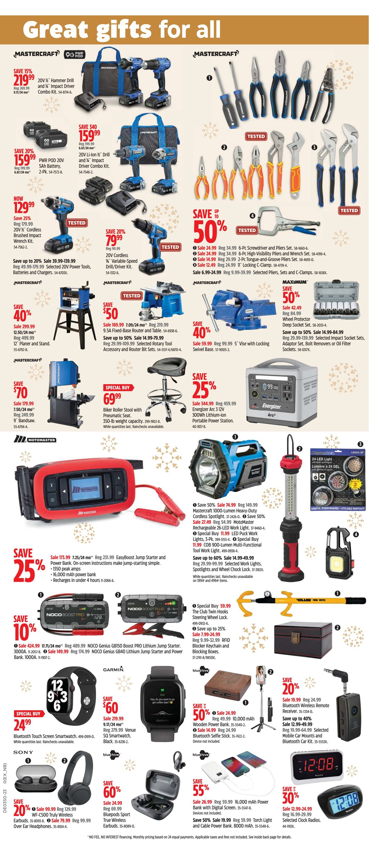 Canadian Tire Flyer from 12/07/2023