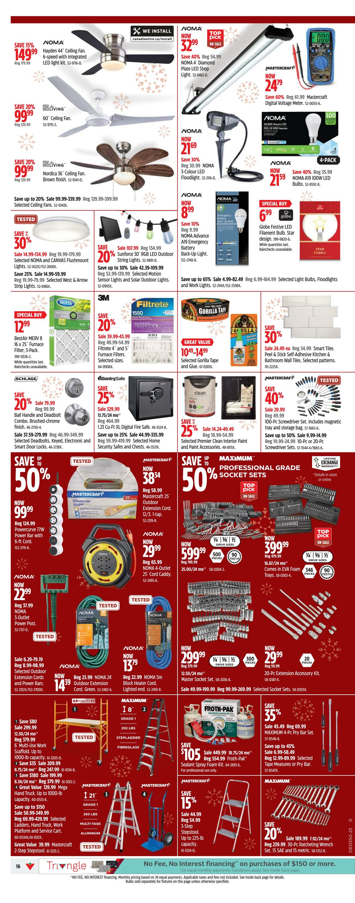 Canadian Tire Flyer from 12/07/2023