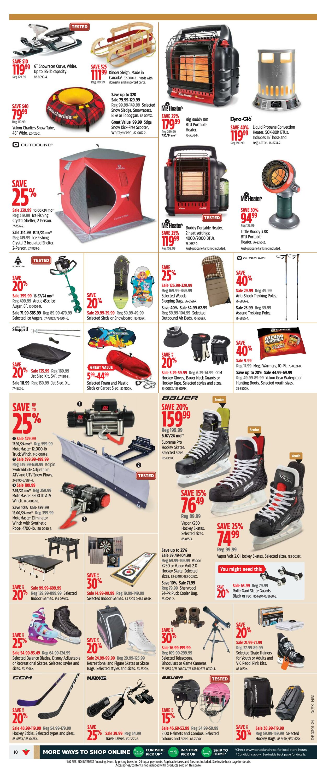 Canadian Tire Flyer from 12/28/2023