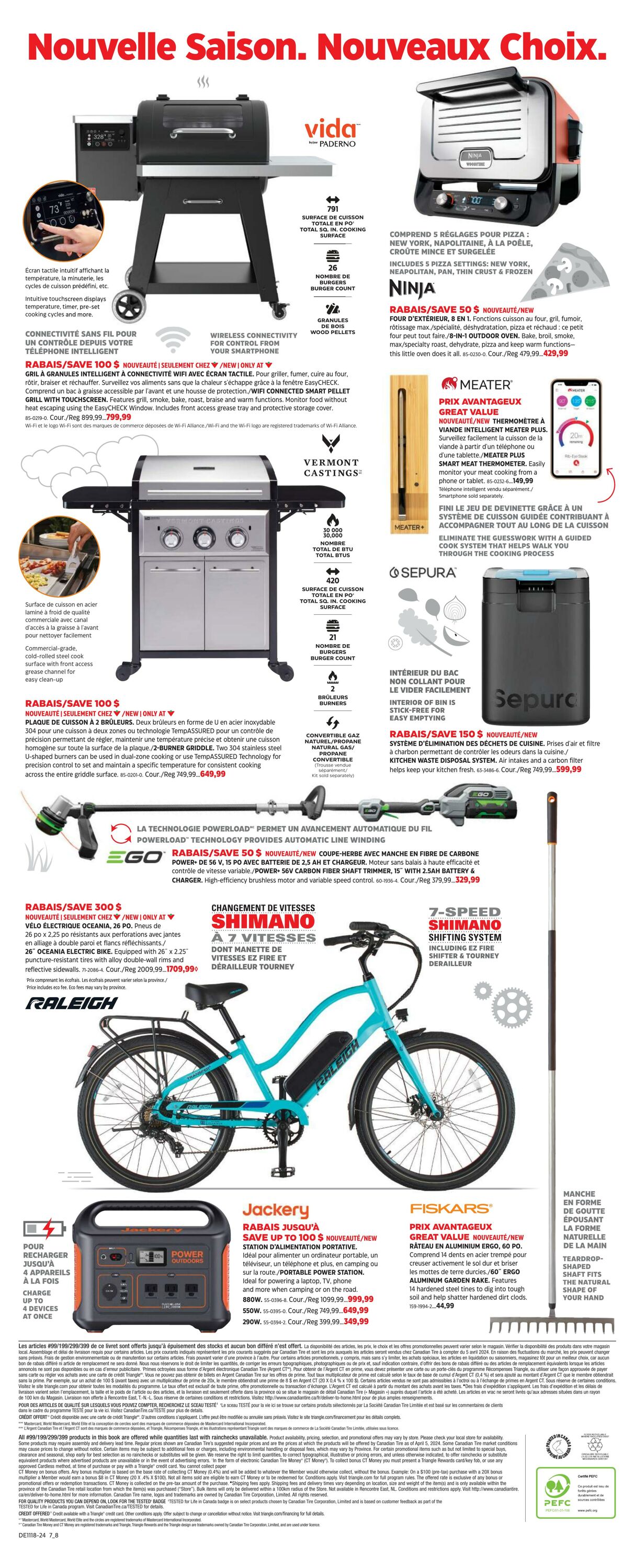 Canadian Tire Flyer from 04/25/2024