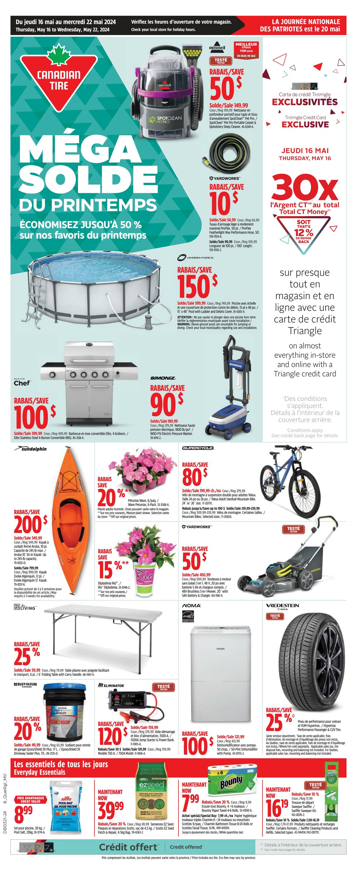 Canadian Tire Flyer from 05/16/2024