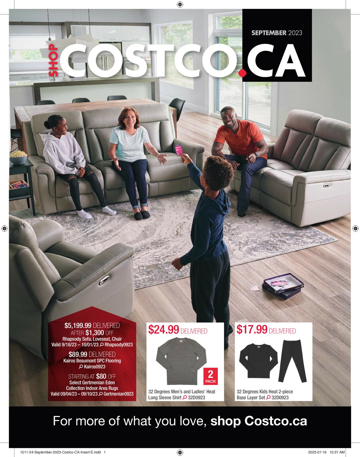 Costco Flyer from 09/01/2023