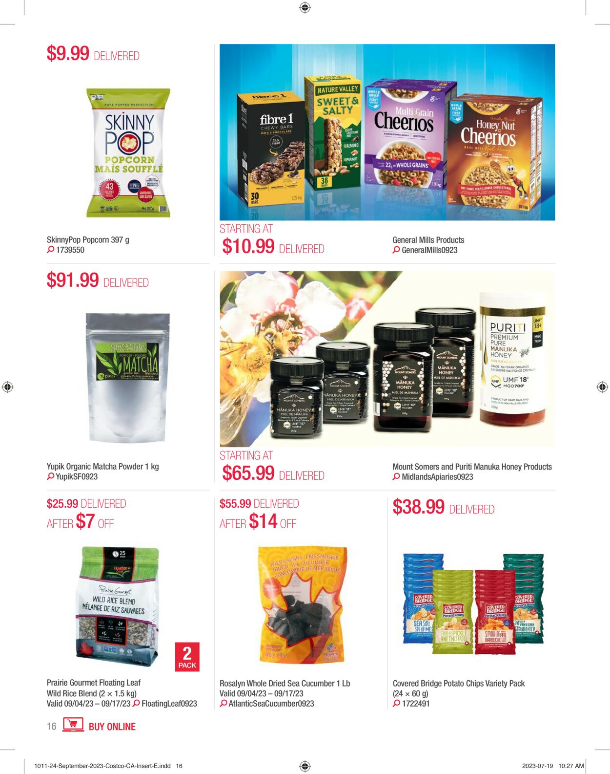 Costco Flyer from 09/01/2023